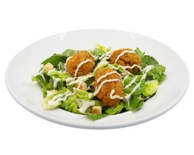 Salade césar aux bouchées de poulet